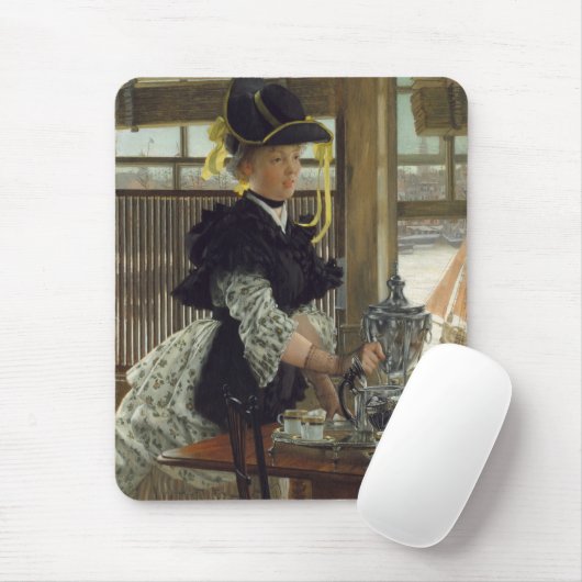Tee | 1872 (Öl auf Holz) Mousepad (Mit Mouse)