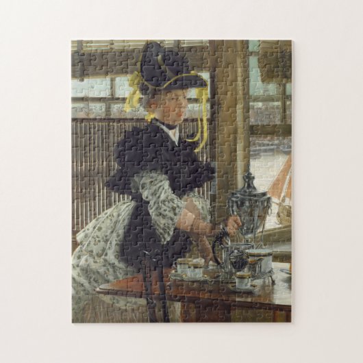 Tee | 1872 (Öl auf Holz) Puzzle (Vertikal)