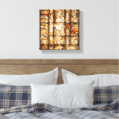 Tee Abstrakte Kunst Leinwanddruck (Insitu (Schlafzimmer))