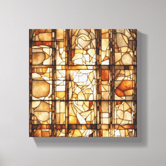 Tee Abstrakte Kunst Leinwanddruck (Vorderseite)