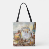 Tee am Fenster Tasche (Rückseite)