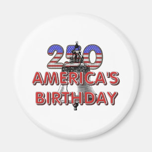 TEE Amerikas 250. Geburtstag Magnete Magnet