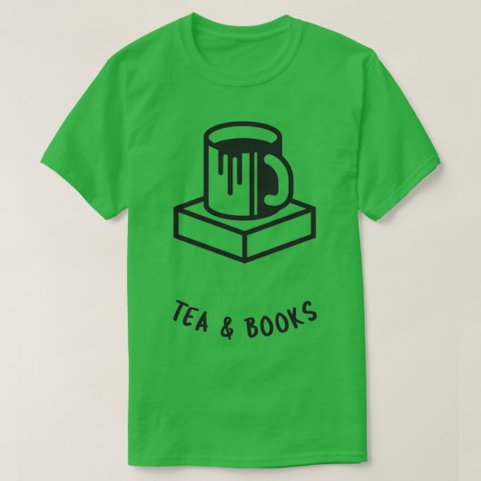 Tee amp Bücher (Design vorne)