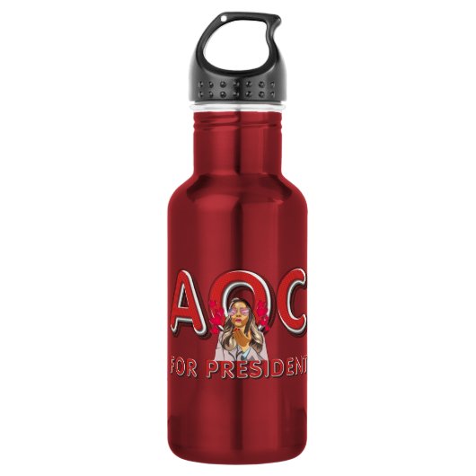 TEE AOC für Präsident Edelstahlflasche (Vorderseite)