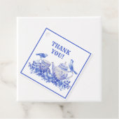 Tee aus blau-weißem Blumenkohl | Muttertag Favo Geschenkanhänger (Beispiel)