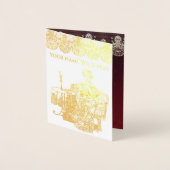 Tee aus Damengetränken Folienkarte (Vorderseite)