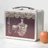 Tee aus Damengetränken Metall Brotdose (Beispiel)