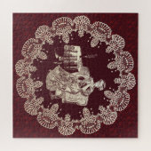 Tee aus Damengetränken Puzzle (Horizontal)