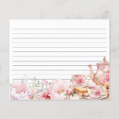 Tee aus dem Blumengeflecht Rosa Brautparty Rezept (Rückseite)