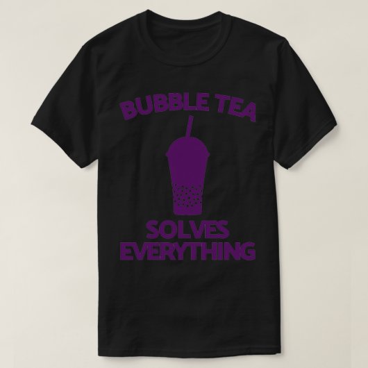 Tee aus einer Blase löst Alles, was Tee aus einer (Design vorne)