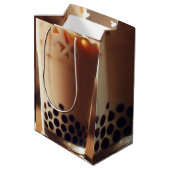 Tee aus Glas Mittlere Geschenktüte (Rückseite Schrägansicht)