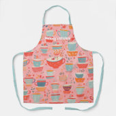 Tee aus Personalisiertem Retro-Coffee Schürze (Vorderseite)