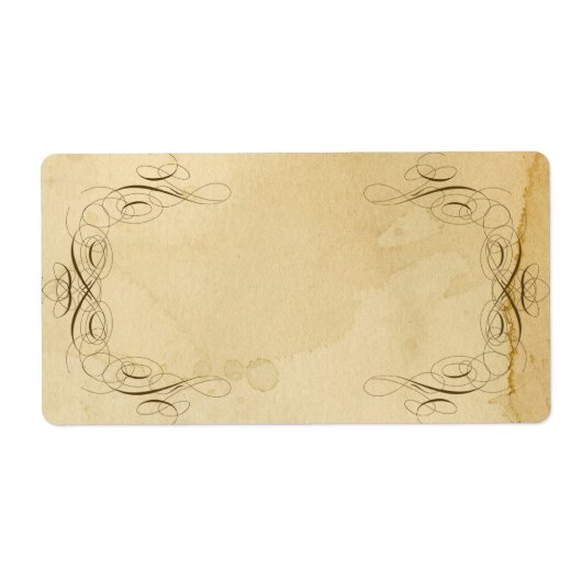 Tee aus verkettetem Jahrgang 1 - Matching Labels (Vorne)