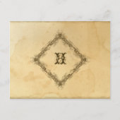 Tee aus Vintage Wedding 2 - Einladung (Rückseite)