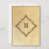 Tee aus Vintage Wedding 2 - Einladung (Rückseite)