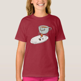 Tee-Bagger-Cup and Plättchen Küche Spaß Sonntag - T-Shirt