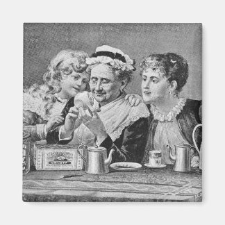 Tee-Blätter lesen Magnet