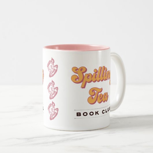Tee-Book-Club Kaffeepause Tasse (VorderseiteRechts)