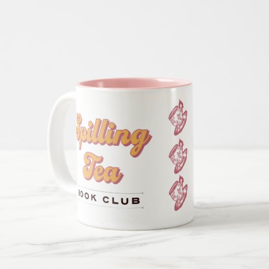 Tee-Book-Club Kaffeepause Tasse (Vorderseite Links)