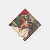 TEE Book Worm Servietten (Ecke)