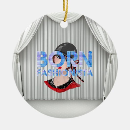 TEE Born Fashionista Ornament (Vorne)