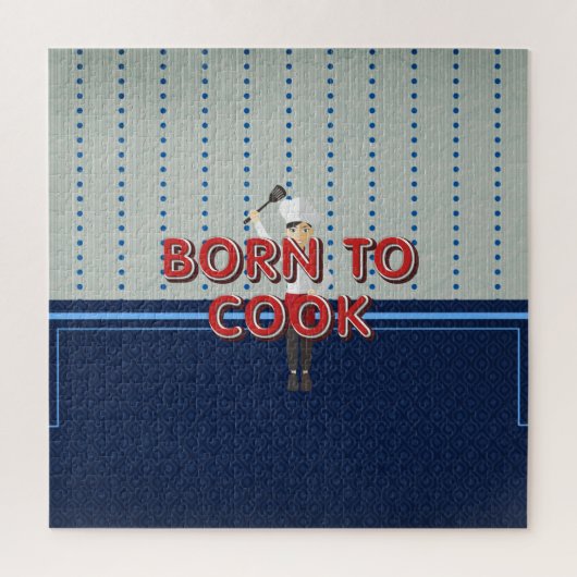 TEE Born to Cook Puzzle (Vertikal)