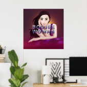 TEE Boujee Frau Poster (Heimbüro)