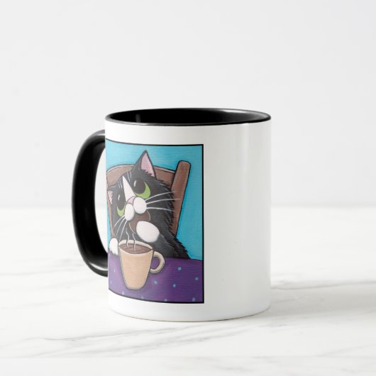 Tee-Bruch - Katzen-Tasse Tasse (Vorderseite Links)