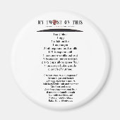 Tee Cake Rezpe Magnet ™ (Vorne)