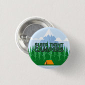 TEE Camper Schlaf Slogan Button (Vorne & Hinten)