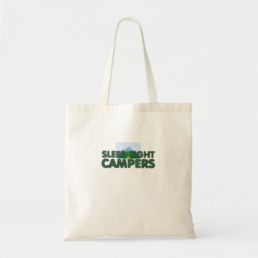TEE Camper Schlaf Slogan Tragetasche (Vorne)