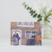 TEE Colonial Winter Postkarte (Stehend Vorderseite)