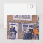 TEE Colonial Winter Postkarte (Vorne/Hinten)