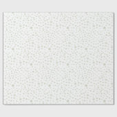 Tee Confetti Watercolor Dots Wrapping Paper Geschenkpapier (Flach)