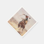 TEE Cowboy-Leben Serviette (Ecke)
