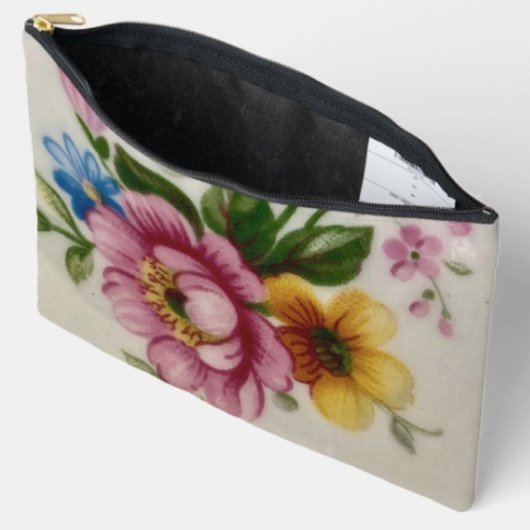 Tee Cup Blumenstrauß Druck Nähtasche Zubehörtasche