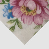 Tee Cup Floral Bouquet Seidenpapier (Ausschnitt)