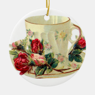 Tee-Cup Keramik Ornament