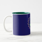 Tee-Cup-Tasse "Good Morning" Zweifarbige Tasse (Links)