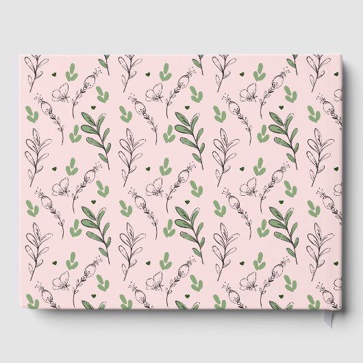 Tee Cup Tee Party Baby Shower Gästebuch (Rückseite)