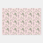 Tee-Cup Tee Party Babydusche Packpapier Blatt (Vorderseite)