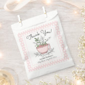 Tee-Cup Tee Party Kinderdusche Geschenktütchen (Ausgeschnitten)