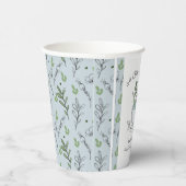 Tee-Cup Tee Party Kinderdusche Pappbecher (Rechts)