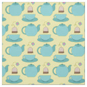 Tee Cup und Pot Niedlich Café Barista Stoff (Muster)