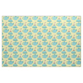 Tee Cup und Pot Niedlich Café Barista Stoff (Fat Quarter (45,7 x 55,9 cm))