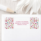 Tee Cups Moderne Vintage Rücksendeadresse (Insitu)