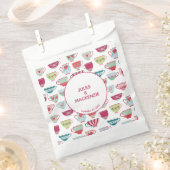 Tee Cups Modernes Vintag Geschenktütchen (Ausgeschnitten)