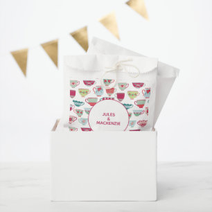 Tee Cups Modernes Vintag Geschenktütchen