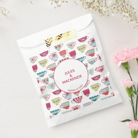 Tee Cups Modernes Vintag Geschenktütchen (Versiegelt)