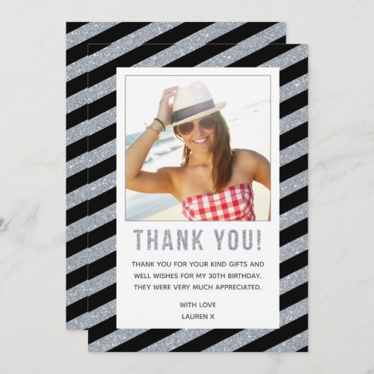 Tee danke Karte, Erwachsene Dankeschön Karte (Vorne/Hinten)